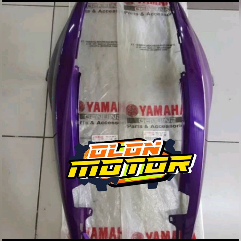 COVER BODY BELAKANG YAMAHA XEON RC, XEON GT, XEON KARBU UNGU ORIGINAL YGP HARGA SEPASANG