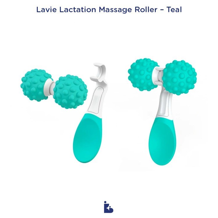 Lavie Lactation Massage Roller - Teal | Pijat Payudara