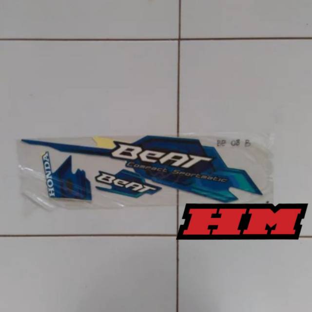 Striping-lis-sticker beat karbu/old 2008,biru