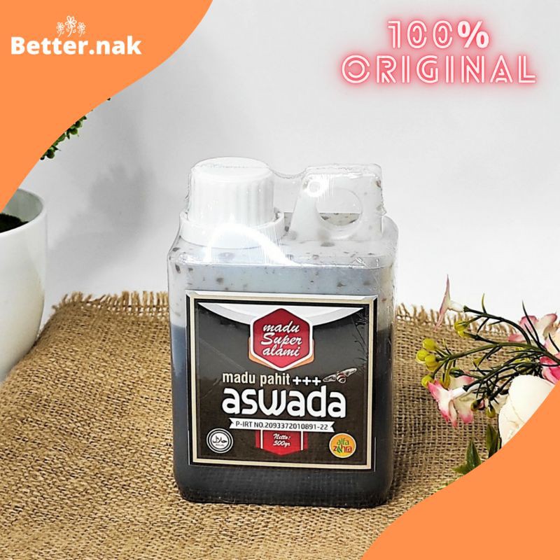 

(Bisa COD) Madu Pait Aswada Al-Yamany Jrigen 500gr Better.nak 100% Original