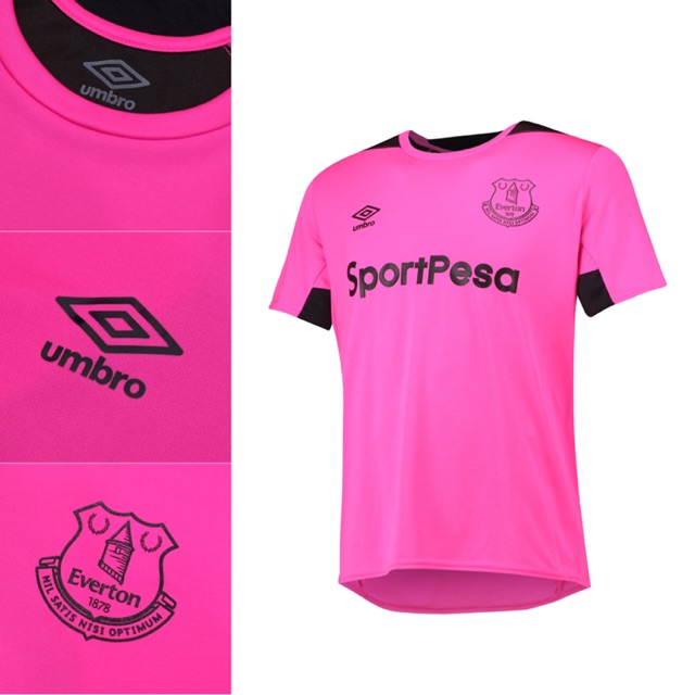 everton pink jersey