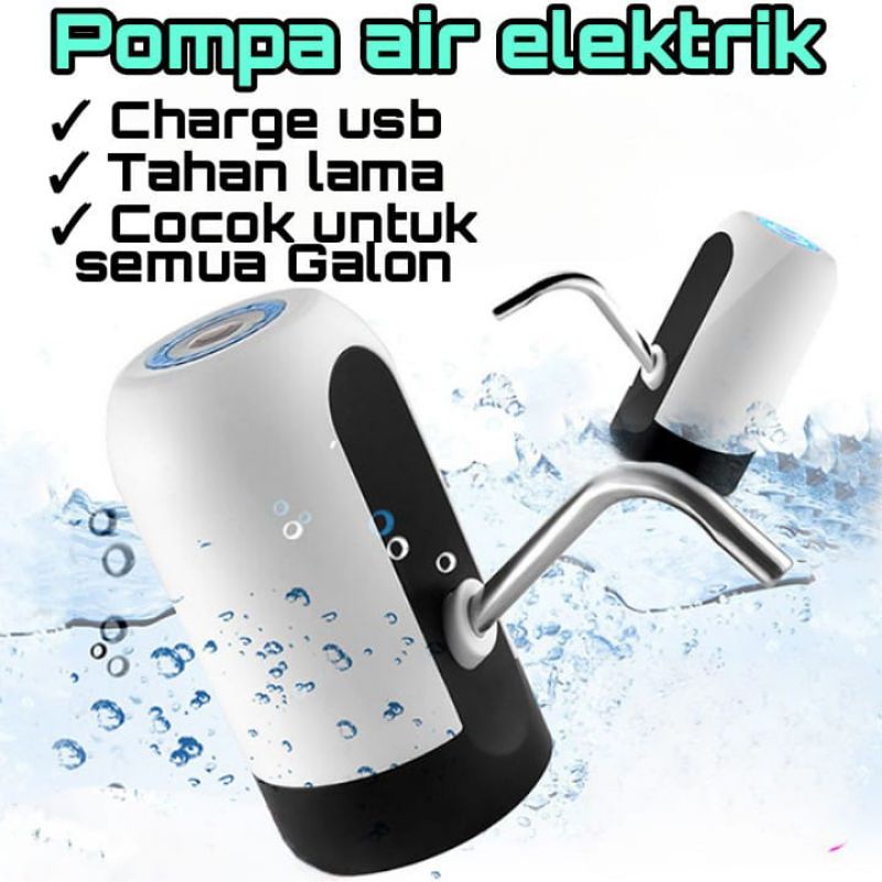 Pompa Galon Elektrik Recharge Dispenser Air Charge DISPENSER ⭐ Super8 ⭐