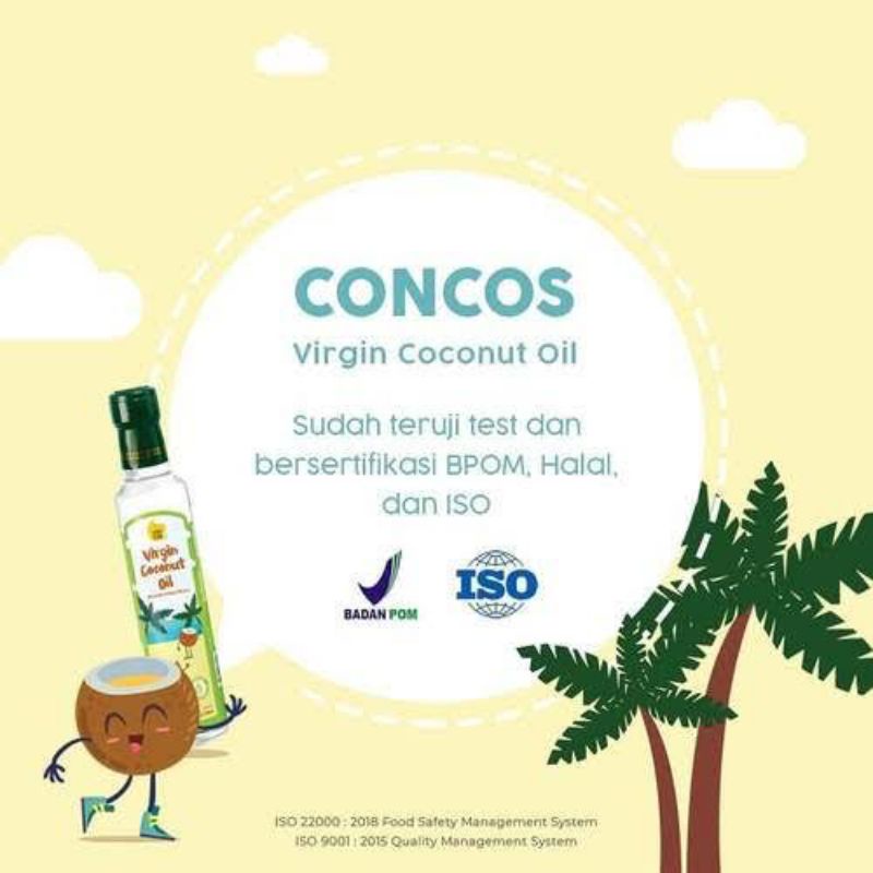 

Korzaln Concos Virgin Coconut Oil / Vco