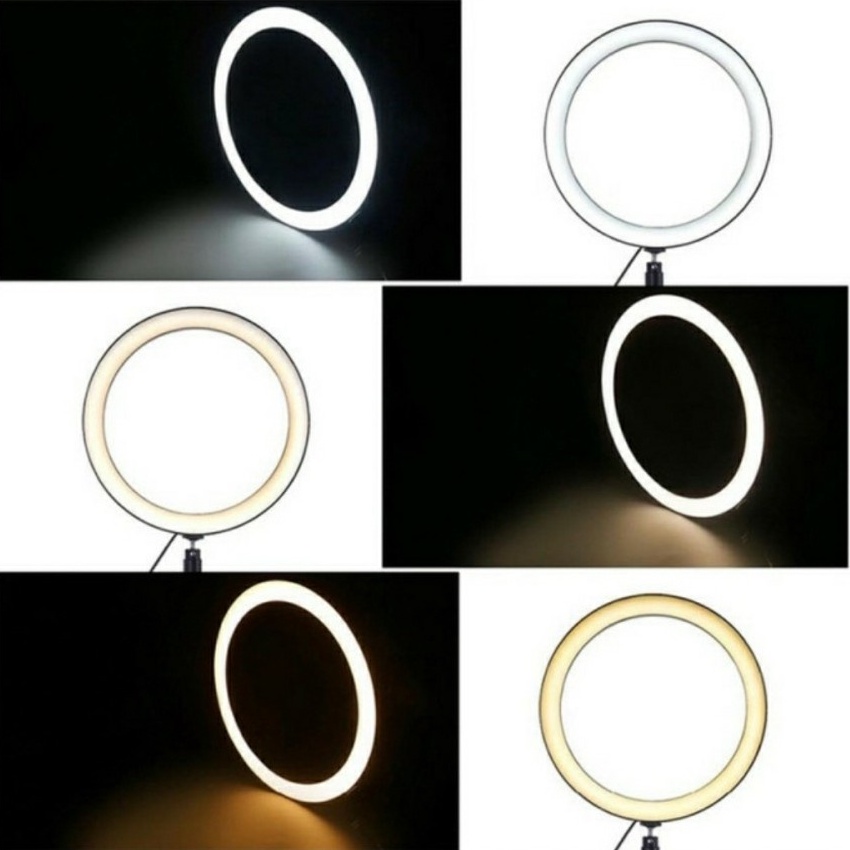 LAMPU RING LIGHT TIKTOK MAKE UP - SELFIE RING LIGHT 26CM - RING LIGHT ONLY - FA