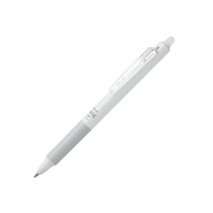

BOLPEN PILOT FRIXION 0.5 0.7 SERI WHITE LIMITED EDITION JAPAN TINTA HITAM / BOLPEN BISA DIHAPUS