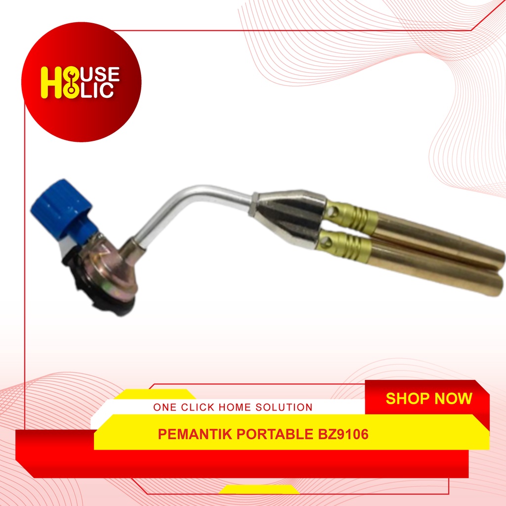 Blow Torch / Portable Gas BZ9106 / Gas Torch / Flame Gun / Pemantik / Korek