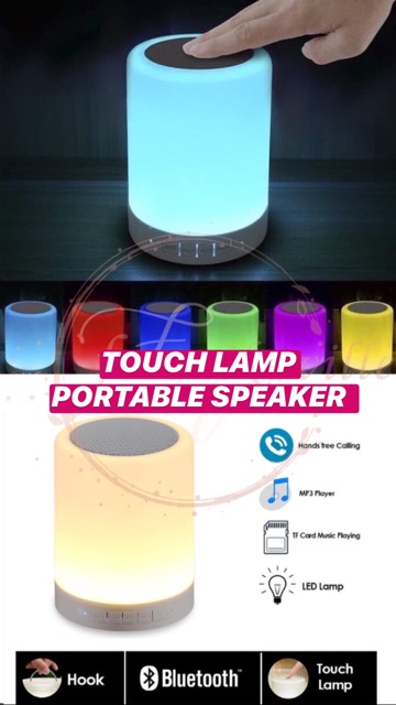 touch lamp speaker