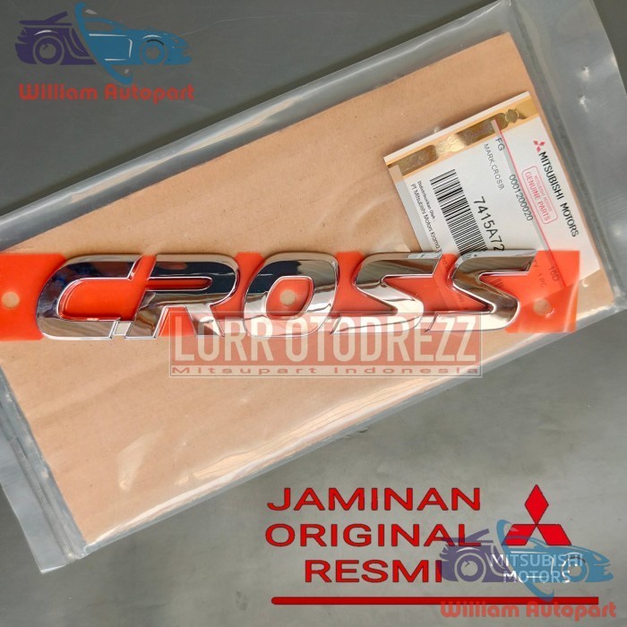 Emblem CROSS Mitsubishi Xpander Original