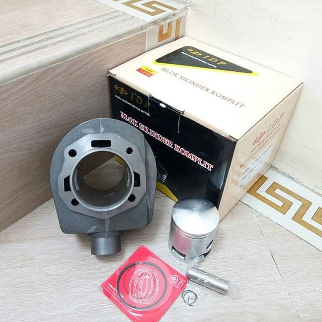 Blok block mesin vespa lobang 3 import merk idp bkn danmotor vitalia