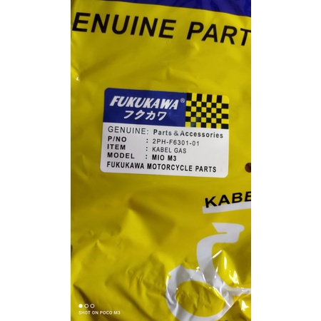 Kabel Gas Mio M3