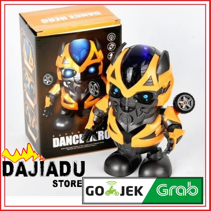 MAINAN ROBOT BUMBLEBEE / DANCE TRANSFORMERS - mr263