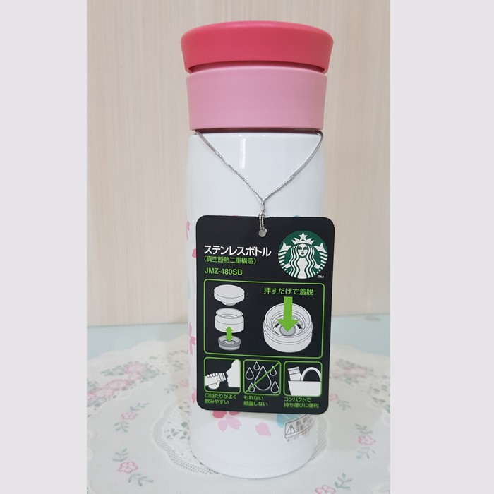 TUMBLER STARBUCKS SAKURA DOTTED LIMITED EDITION ORIGINAL