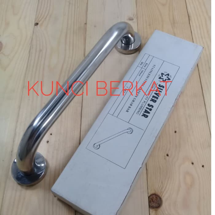 Pegangan Bath Up/Pegangan Kamar Mandi/Grab Bar/Ss/Stainless/40cm