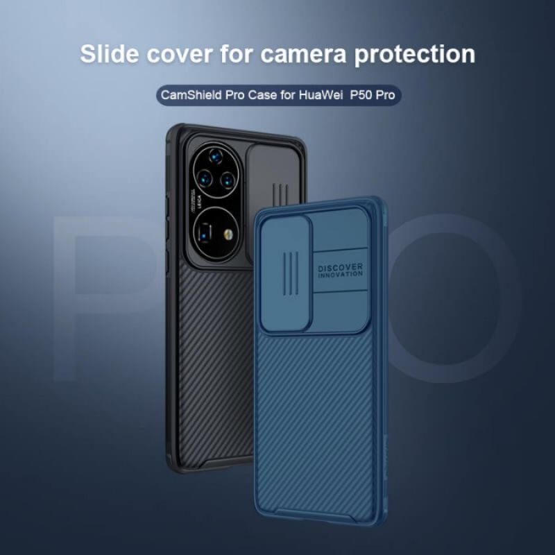 Ori Camshield Case Huawei P50 Pro P 50 Pro Hardcase Cover Anti Shock Sarung Casing Hard Bumper Camer