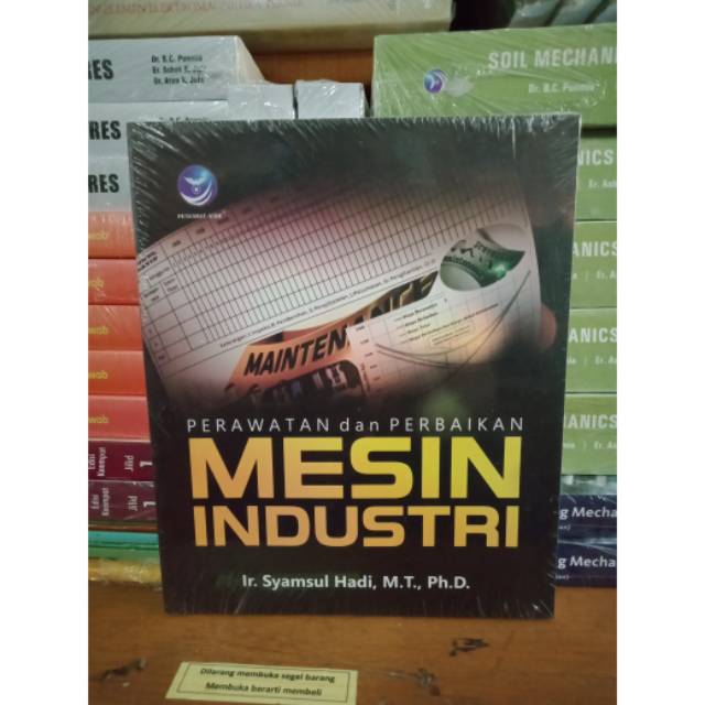 Buku perawatan dan perbaikan mesin industri