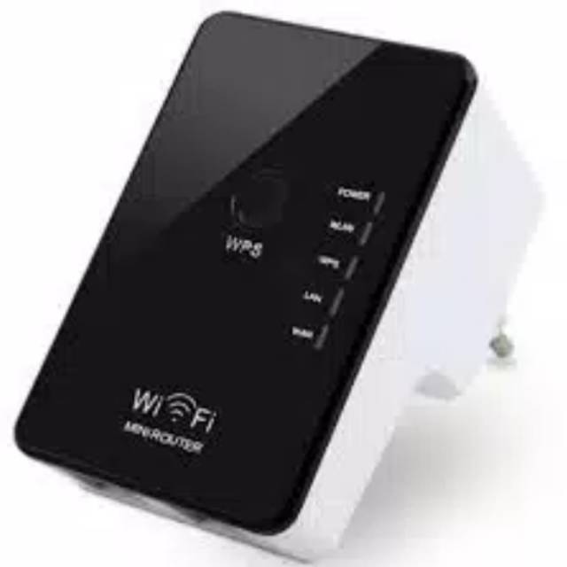 AP Repeater Wireless-N WiFi Mini Router 300Mbps 1LAN 1WAN port On