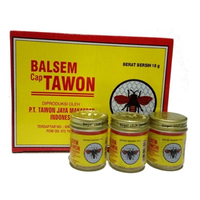 Balsem Cap Tawon Makassar / BALSAM cap TAWON