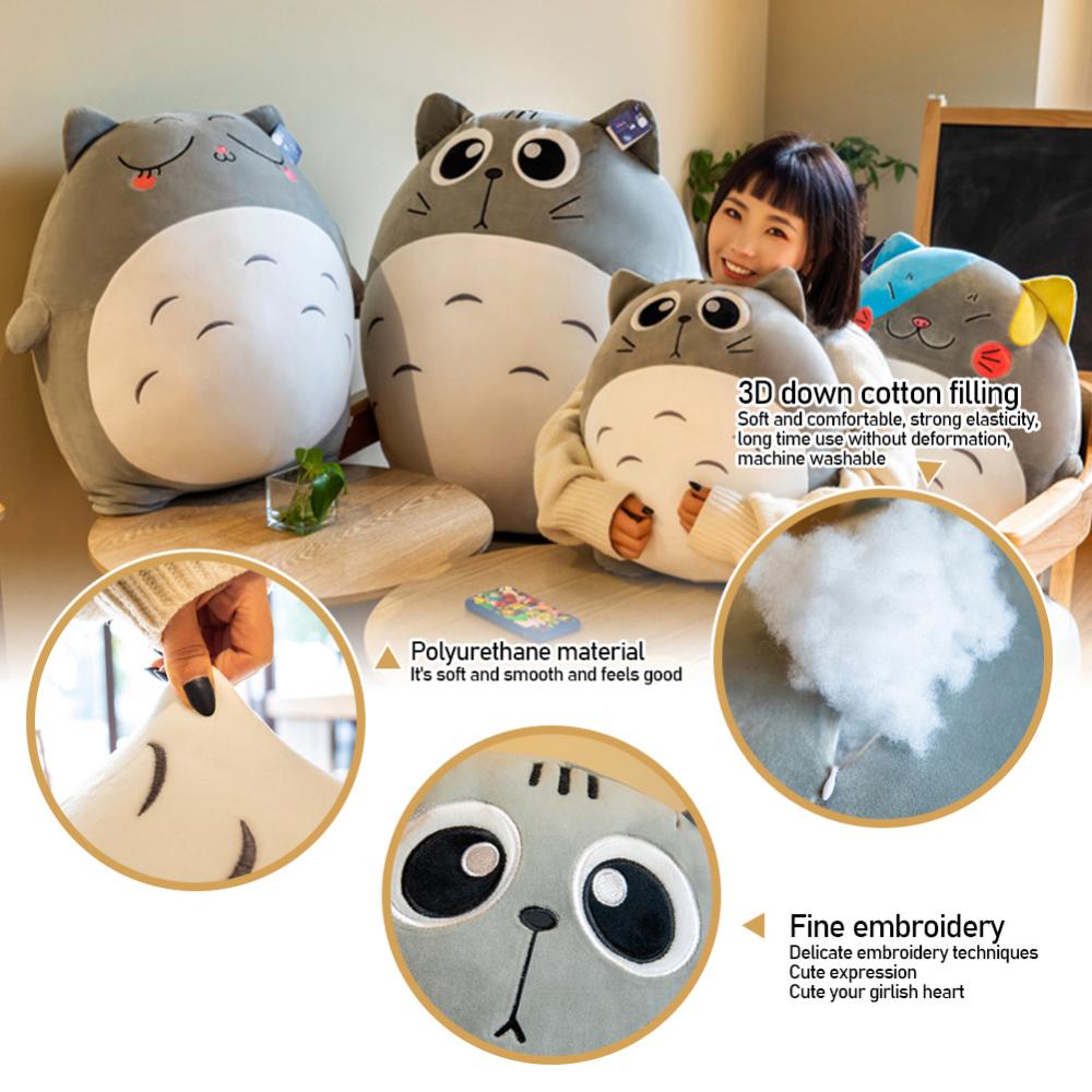 Timekey F8L8 Mainan Boneka Stuffed Plush My Neighbor Totoro 30 / 40cm Untuk Hadiah Natal / Tahun Baru