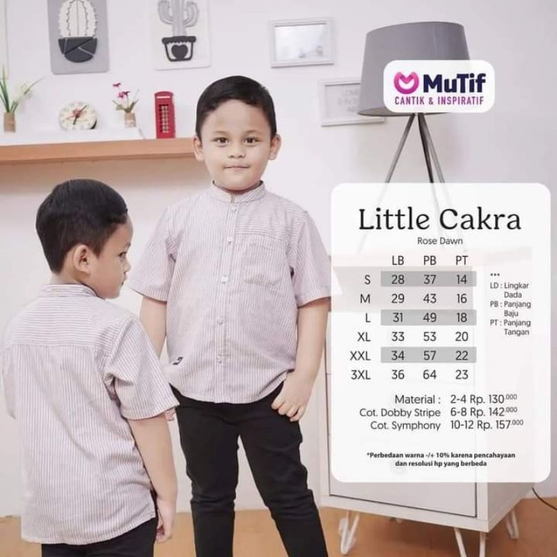 koko anak laki-laki motif garis-garis by mutif Cakra