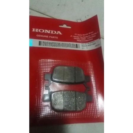 Kampas rem dispad belakang honda pcx 150 abs non abs