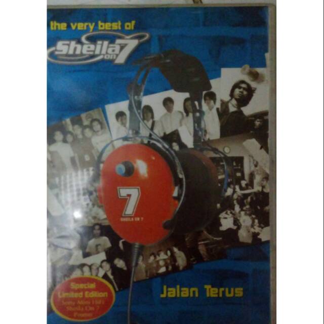 CD ORIGINAL THE VERY BEST OF SHEILA ON 7 - JALAN TERUS