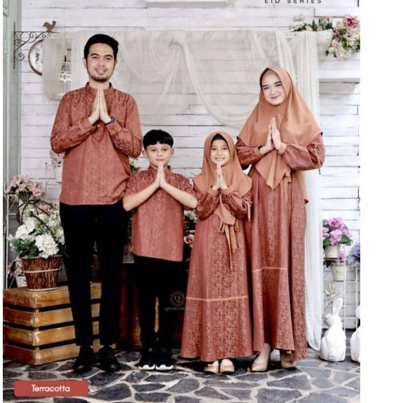 Banyak Dipakai.. Sarimbit Lebaran Keluarga Samara Eid Series by Qinara Hijab