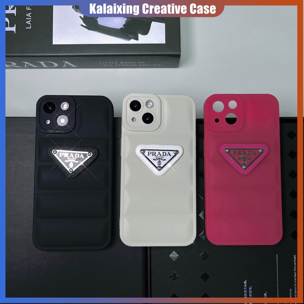 Casing 3D Prada Berbentuk Soft Phone Case Untuk iPhone 14 Pro Max13 12 11 ProMax Xs Max Xr X Xs 7Plus 8Plus Bentuk Jaket Bawah Penutup Belakang