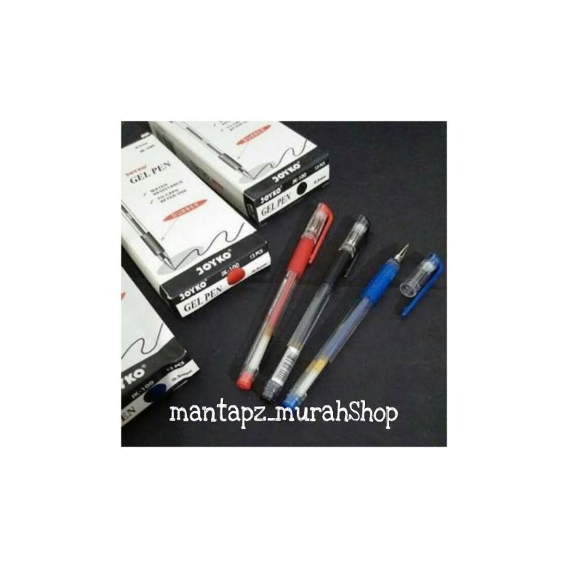 

PULPEN / PEN / BOLPEN / PENA GEL JOYKO JK-100 WATER RESISTANT - 0.5 MM