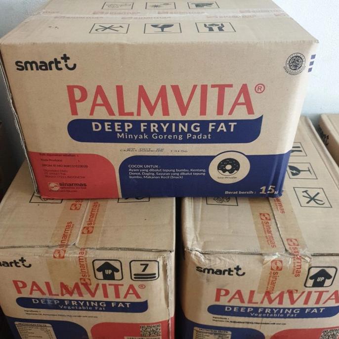 

MINYAK GORENG PADAT PALMVITA 15 KG DFBH5612DF