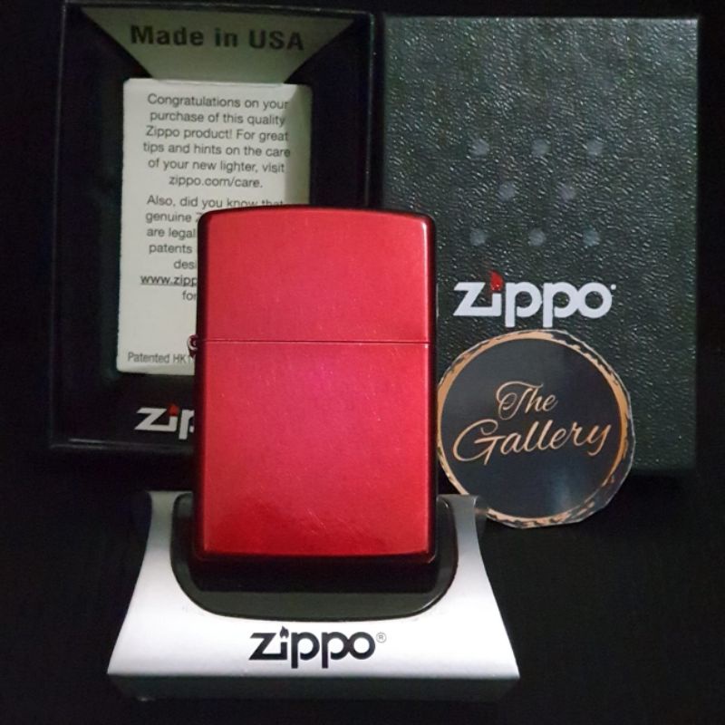 21063 ORIGINAL ZIPPO CANDY APPLE RED