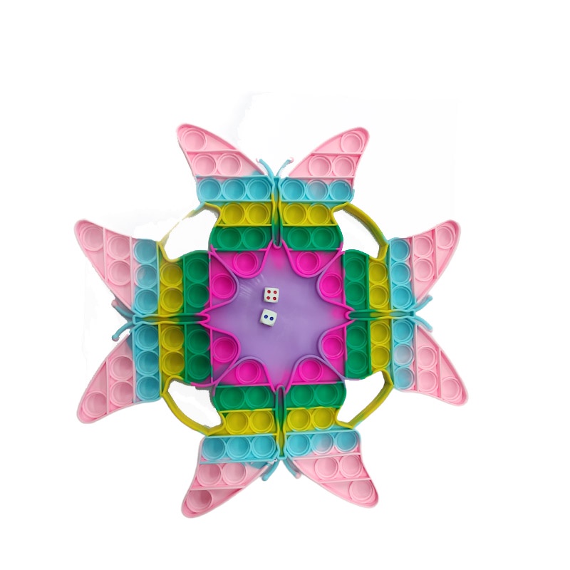 Pop it fidget toy Ukuran Super Jumbo push pop it rainbow mainan edukasi stress release-6