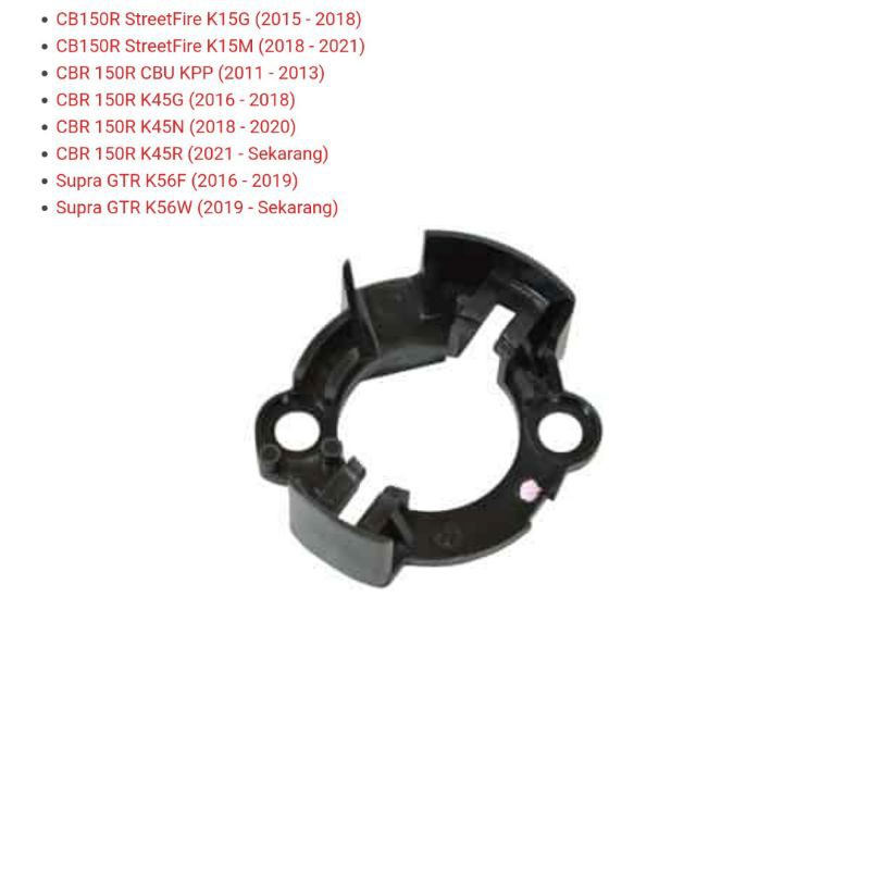RUMAH ARENG STATER CBR150 THAILAND CB150R OLD CB150R LED CBR150R K45A K45G K45N K45R SUPRA GTR150