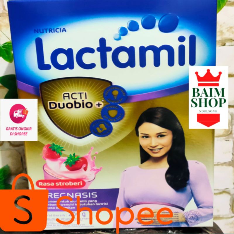 

lactamil pregnasis coklat stoberi vanila 200 gr
