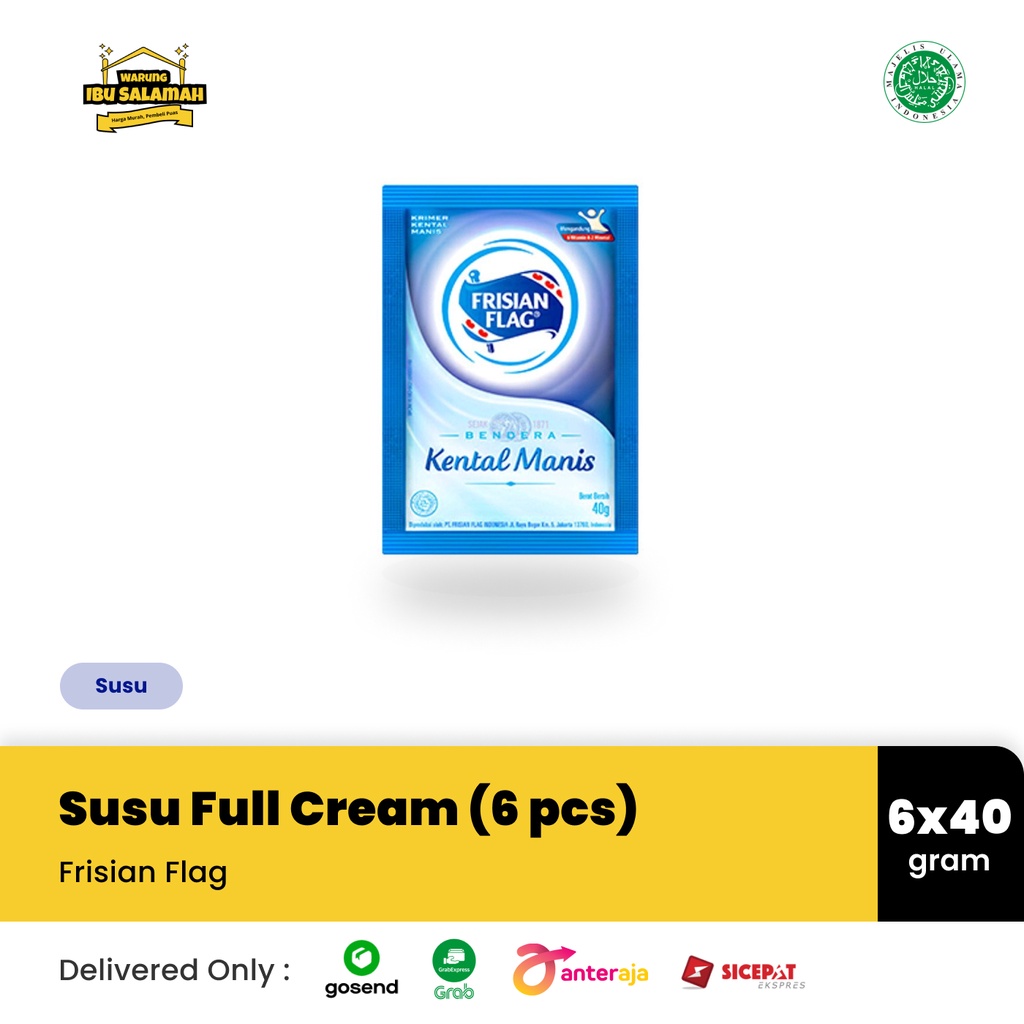 

Susu Kental Manis Full Cream Frisian Flag Sachet - SERENCENG