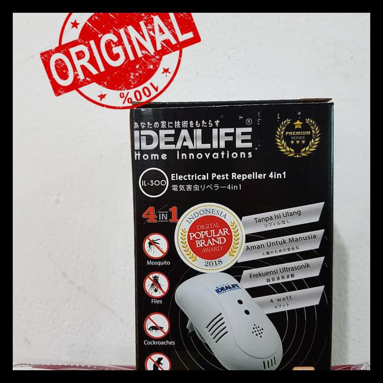 Murmer Idealife Pest Il300 / Il 300 Alat Pengusir Tikus Kecoa Serangga Keren