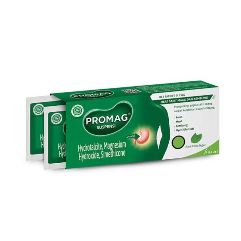 Promag Cair Sachet / Maag / Asam Lambung / Promag