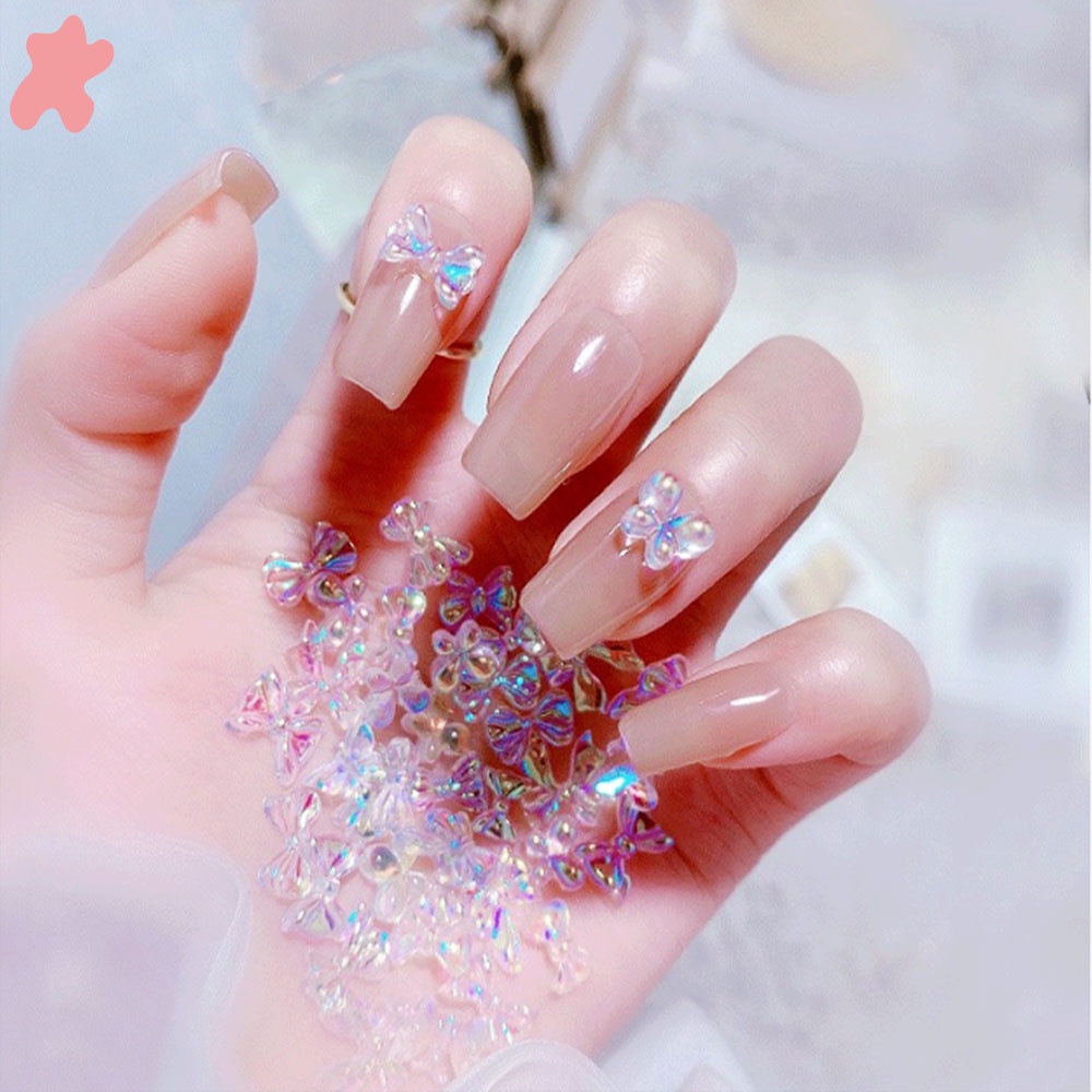 30pcs Pita Symphony Transparan Untuk Aksesoris Nail Art DIY