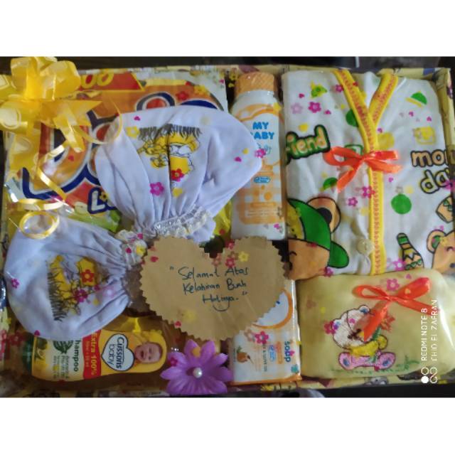Paket 2 parcel baby / kado bayi / Parcel Bayi