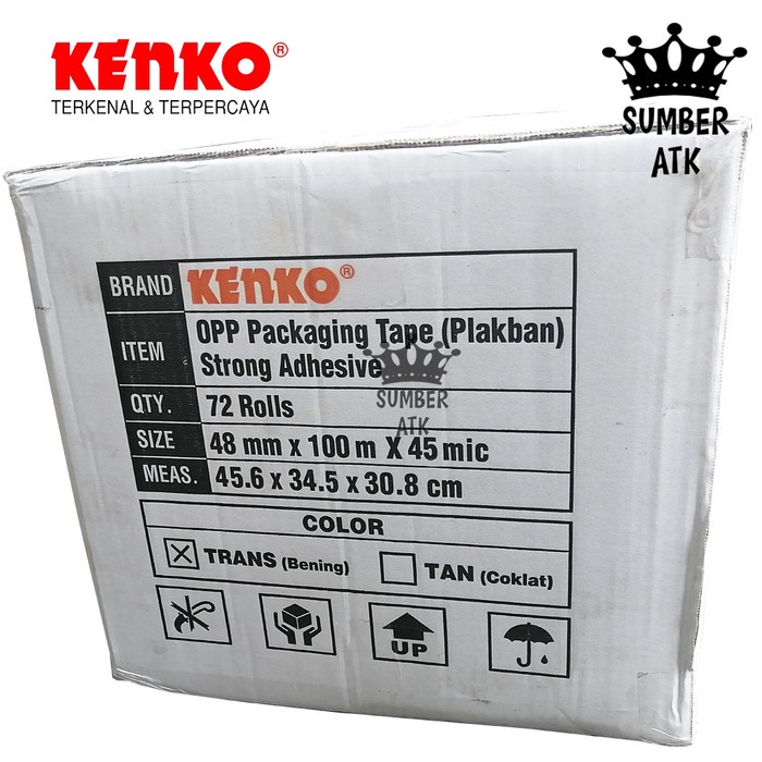 

Unik Kenko Opp Tape / Lakban / Perekat 48 Mm 100 M Selotip - Green Core Limited