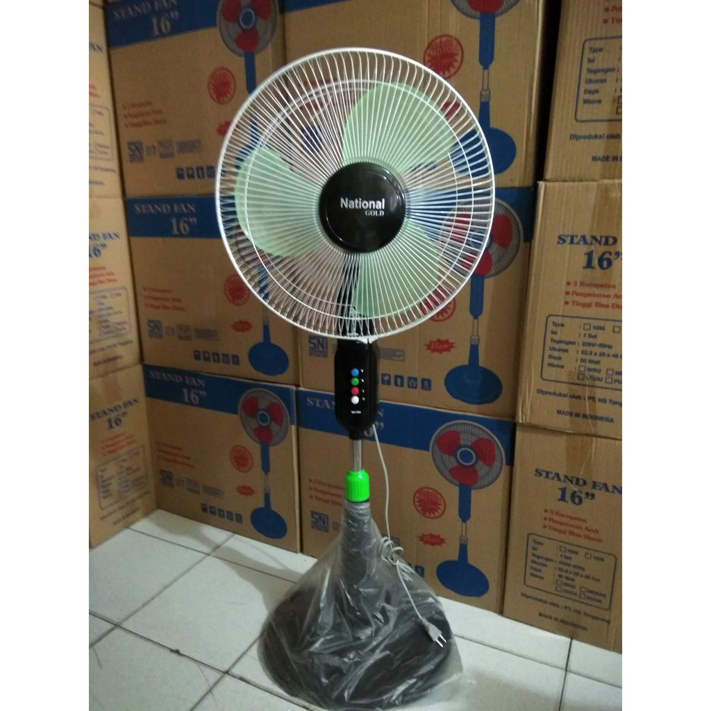  Kipas  angin  diri national gold 16 inch Shopee Indonesia 