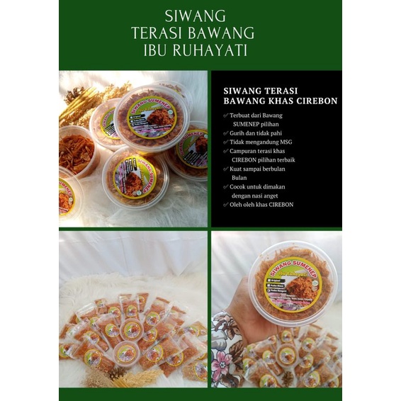 

Siwang terasi bawang bisa bayar ditempat khas cirebon