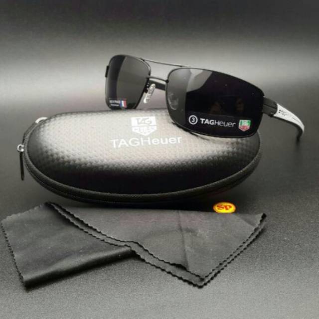 KACAMATA SPORT PRIA TAGHEUER  0251 POLARIZED FULLSET
