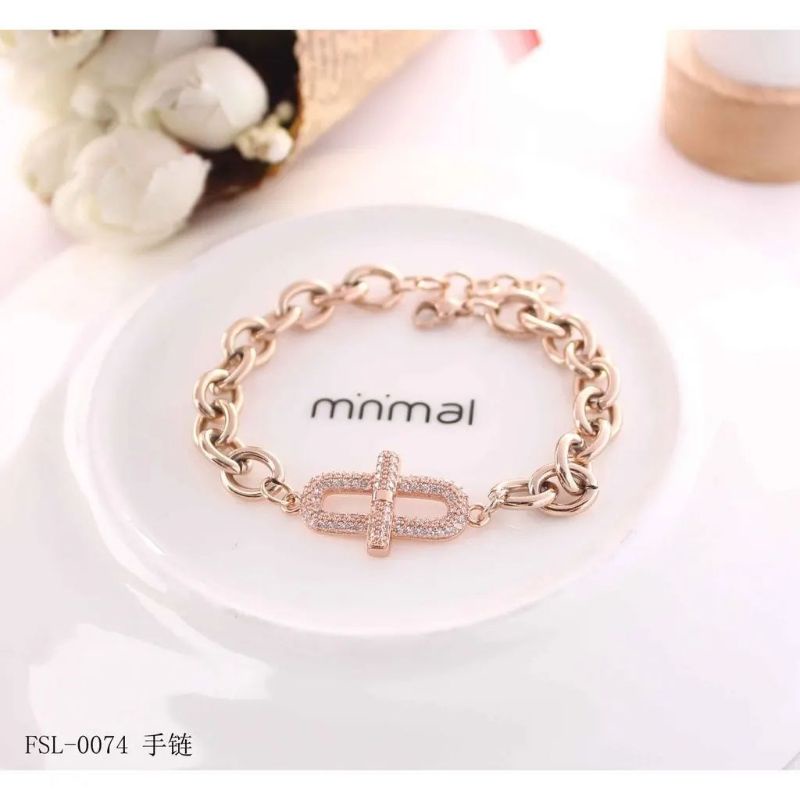 gelang titanium lapis emas 24k