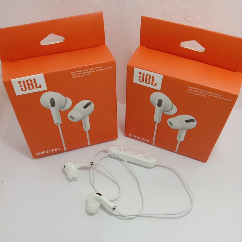 Headset Bluetooth Jbl Kabel Earphones Wireles Jbl