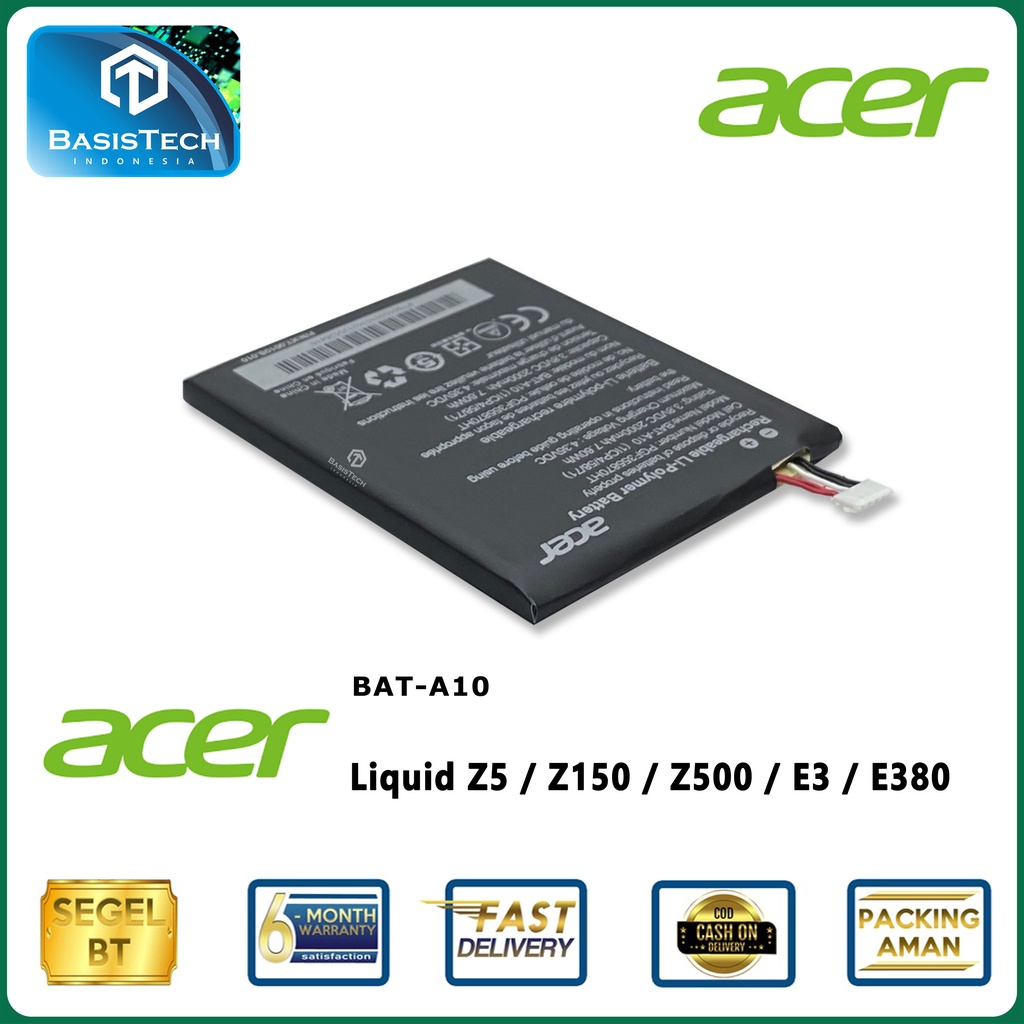 BATERAI ACER Z5 Z150 Z500 E3 E380 BAT-A10 - ORI99 GOOD QUALITY