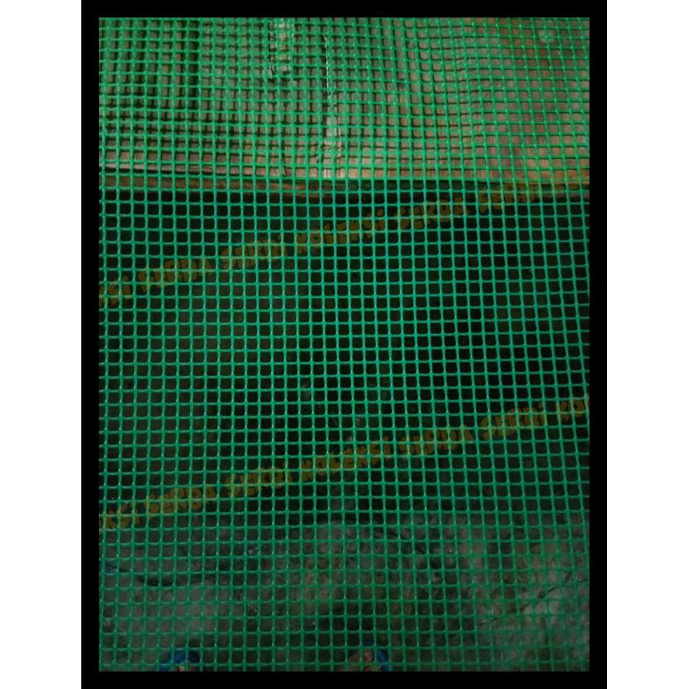 TERLARIS KAWAT JARING PLASTIK HDPE BENTUK KOTAK TERJAMIN