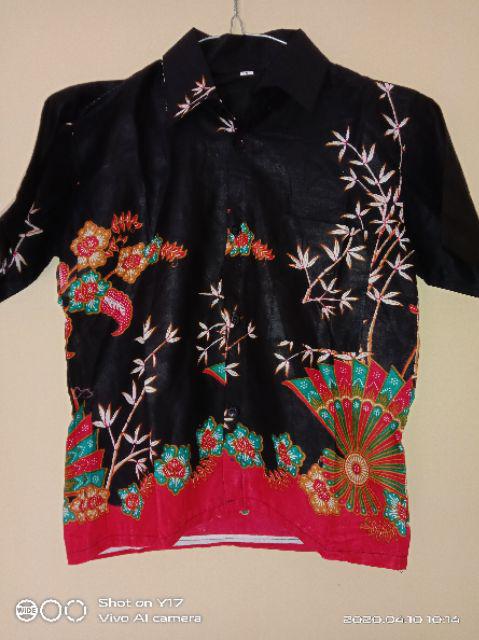 Batik Couple Keluarga Sania Ruffle Ori Ndoro Jowi Dnt Kipas