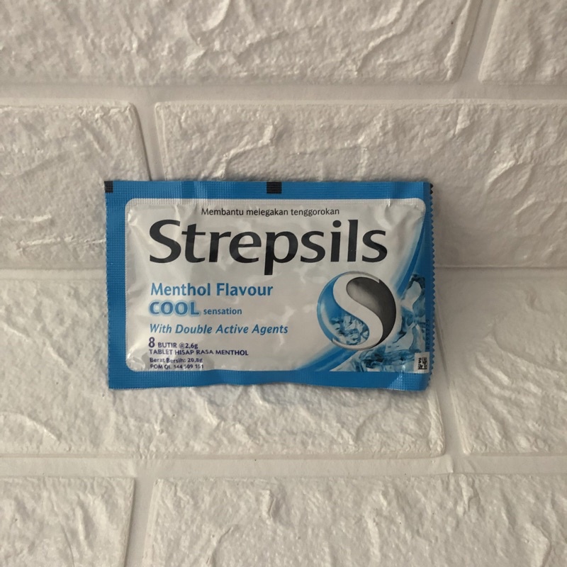

Permen Strepsils Cool 8 Butir