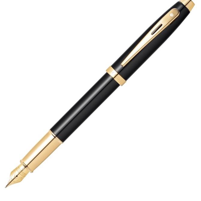 

Sheaffer SGC100 - 9322 Glossy Black 22K Gold Plated Fountain Pen