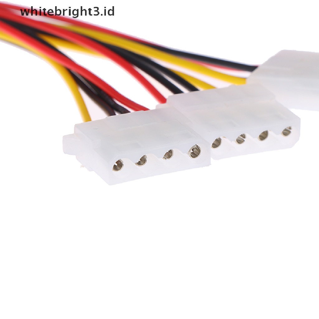 (whitebright3.id) Kabel Adapter Splitter Power Supply 4 Pin IDE 1-to-3 Molex IDE Female